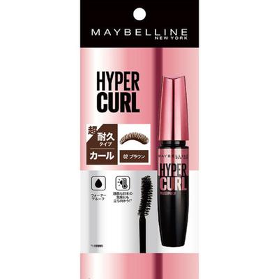 Maybelline New YoRk Maybelline Volume Express Hyper Curl Waterproof R 02 braun 9,2 ml