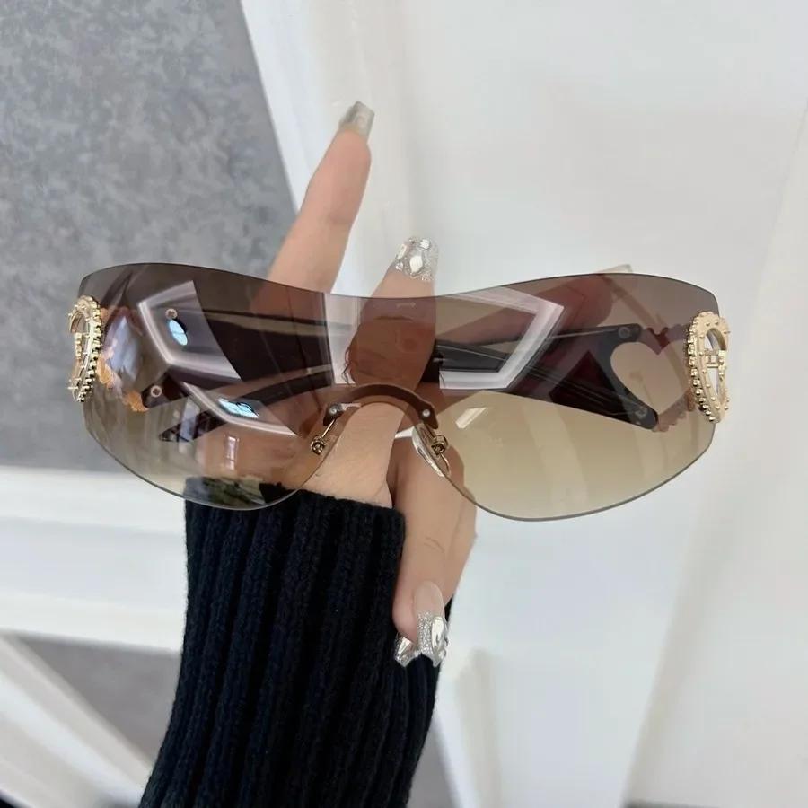 

Большая оправа Классические квадратные солнцезащитные очки Женские Мужские Дизайнерские Личность Солнцезащитные очки Женские Мужские Цвета Зеркальные other