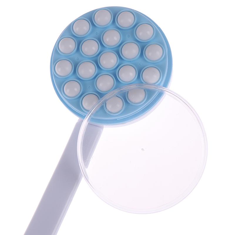 Long Handle Body Cream Lotion Applicator Back Massager Scrubber Spa Bath Tool