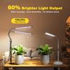 Grow Lights for Indoor Plants, Full Spectrum LED Plant Light with 9.8-35 In Tripod Stand, 120 LEDs 5700K, 4/8/12H Auto Timer, 5 Brightness Levels