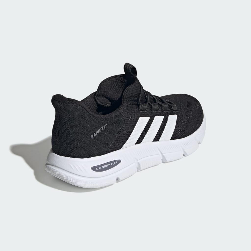 adidas CLOUDFOAM FLEX RAPIDFIT HP6994 Men's Sportswear Sneakers Core Black / Cloud White / Grey Three