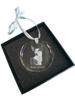 Ibizan Hound, Ibizan Podenco - Crystal Bauble with a Photo, Dog Photo In Crystal, Personalized Christmas Tree Ornament by Art-Dog Brand