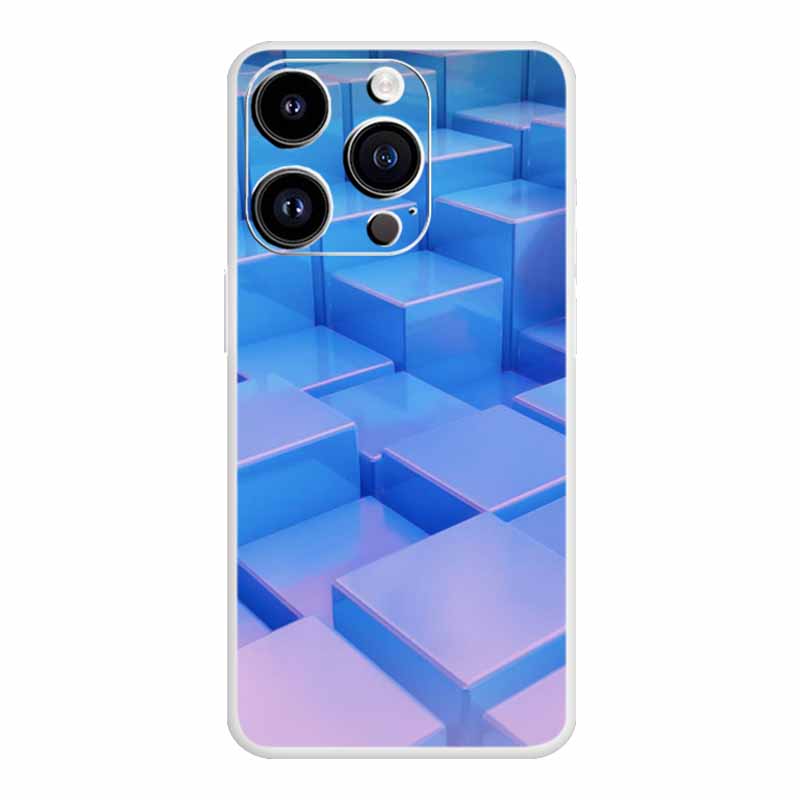 

Fashion Cover For iPhone 16 15 14 Pro Max TPU Soft Case Funda iPhone16 iPhone15 Plus 16e iPhone14 Clear Transparent Edge Phone -iPhone 14