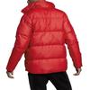 Adidas Down Jackets Men's Red Stand Collar Moderate GV5348