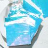 1 PC Nail Art Aurora Ice Cube Cellophane Glass Foil Film Sticker Colorful Transfer Laser Jewelry Paper Manicure Nail DIY Decoration