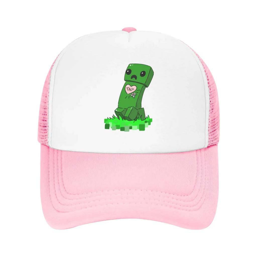 Heart Cute Running Summer Mesh Baseball Caps Women Adult Male Beach Bucket Hat Hip Hop Trucker Cap