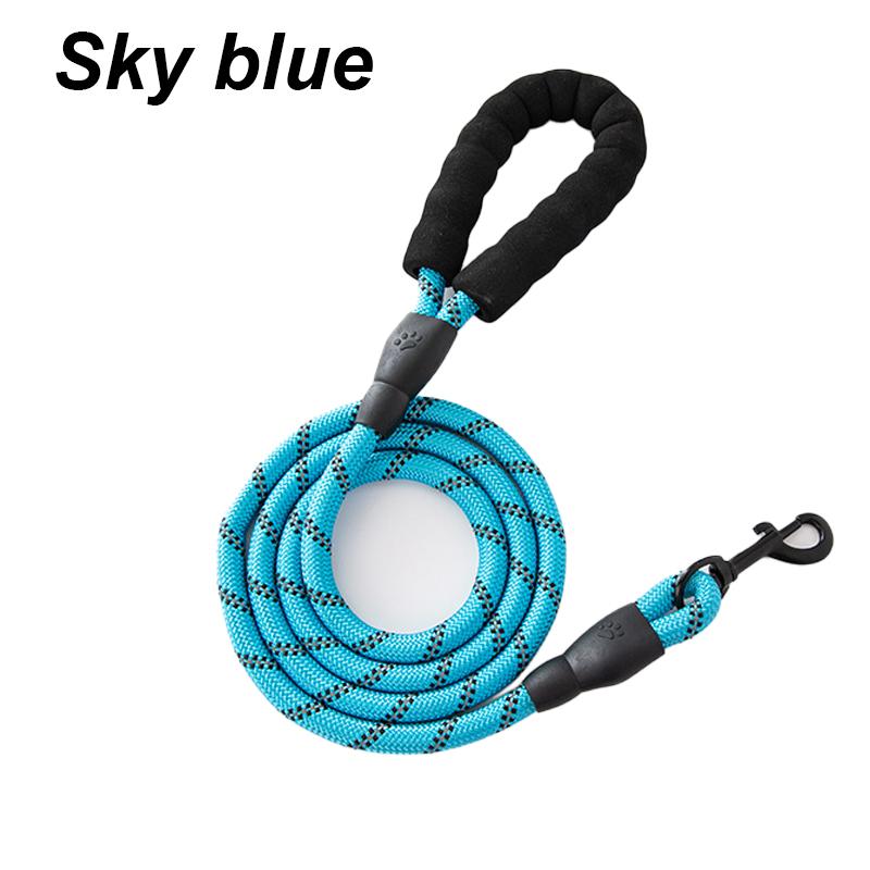 3m pet Reflective Nylon tow rope non slip foam handle pet Adjustable towing ropes  large middlesmall dogs outdoors Pet Supplies