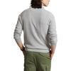 Polo Ralph Lauren Logo Embroidered Half-Zip High Neck Long Sleeve Knit Sweater Men sweater Gray 710932304-002