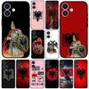 Phone Cover Wallpaper Albania Albanians Flag for Xiaomi Redmi Note 13 A3 A4 14 Pro Plus 9T 14C 13C 9C NFC + Pro+ 5G 4G Soft Case