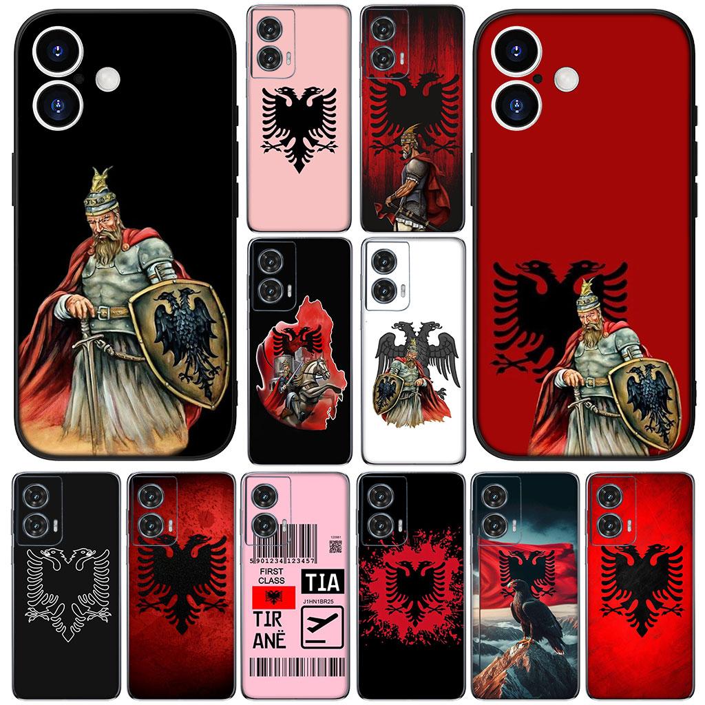 Phone Cover Wallpaper Albania Albanians Flag for Xiaomi Redmi Note 13 A3 A4 14 Pro Plus 9T 14C 13C 9C NFC + Pro+ 5G 4G Soft Case