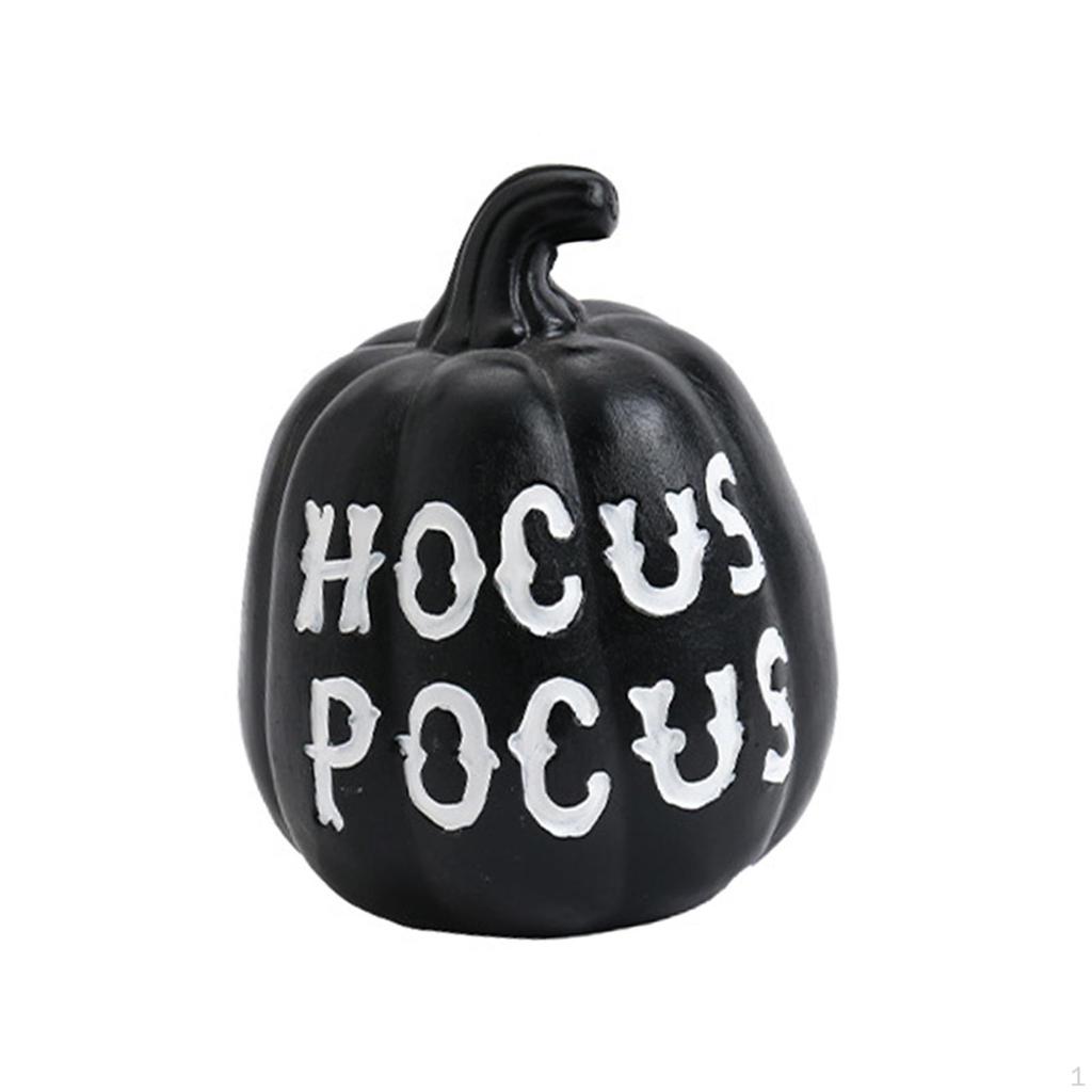 Keramik Kürbis Skulptur Herbstdekoration für Zuhause
