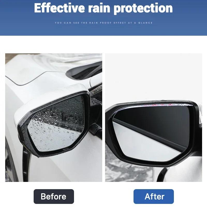 Autoaufkleber Tesla 2 Stück Auto-Rückspiegel-Regenaugenbraue Regenschutz Für Tesla Model 3 Y S X 2021 Roadster Cybertruck Juguete Sp