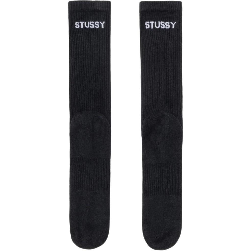 Nike X Stussy Crew Socks Unisex 3 Pack Black FQ3054-010
