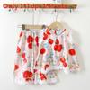 Summer Girl Lingerie Set With Lace Trim Cotton Silk For Toddler Girls
