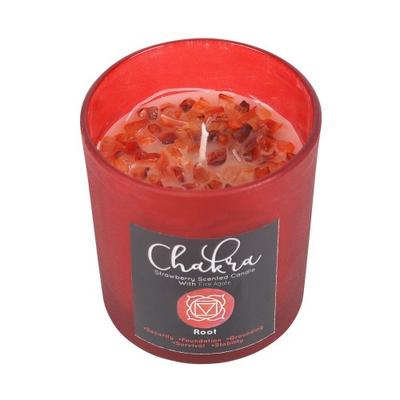 Strawberry Root Chakra Scented Candle