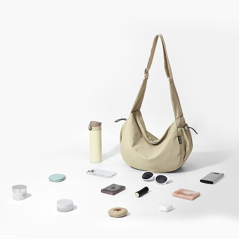 Women's Lightweight Nylon Crossbody Bag Shoulder Tote Bag