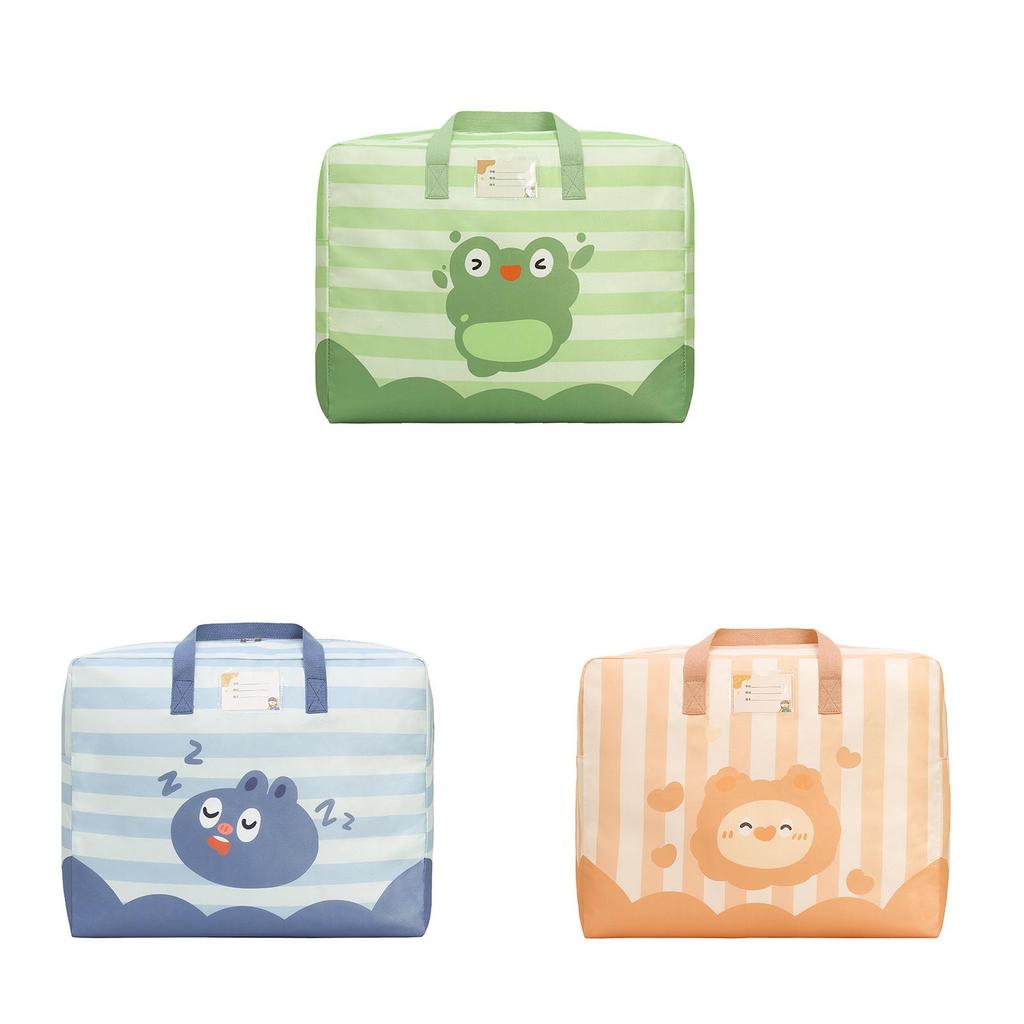 Borsa per Biancheria da Letto Cartoni Animati per Bambini con Grande Capacità per Viaggi e Stoccaggio in Camera da Letto