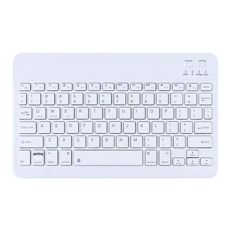 Ultra-thin Bluetooth Smart Keyboard for Apple, Huawei, Xiaomi Devices - Compatible with Mobile Phones and Tablets.