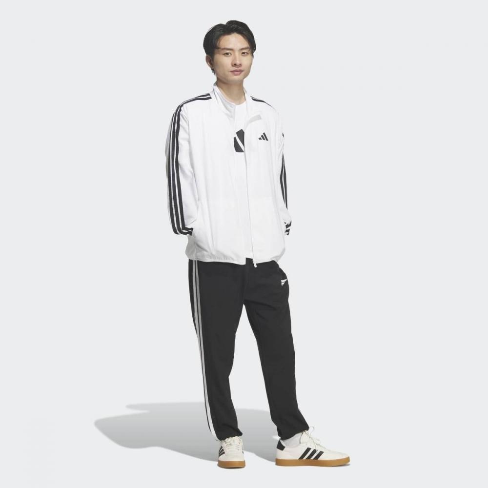 Adidas 3 Stripes Regular Fit Light Woven Track Top Kr8909