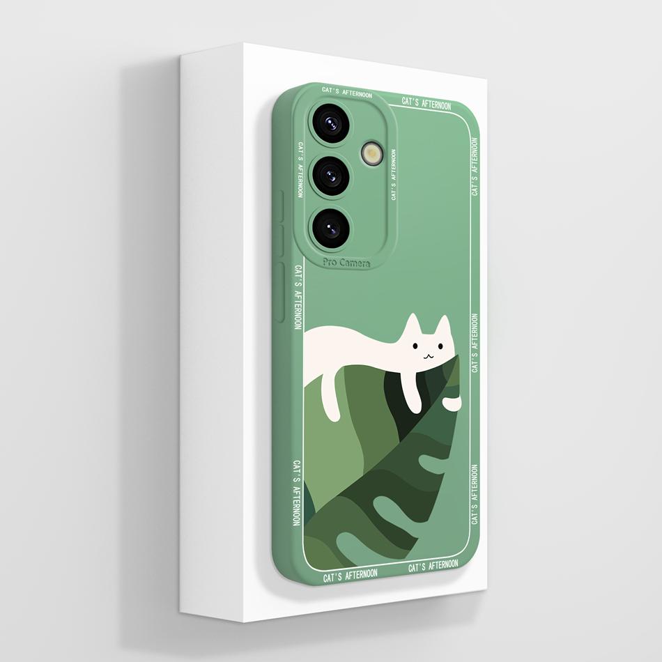 For Samsung Galaxy S25 Plus Ultra Case Cute Panda Premium Liquid Silicone Back Cover For Samsung S 25 Full Protection Soft Funda