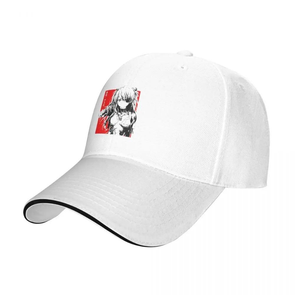 Evangelions Asuka Baseball Cap Fashion Comic Anime Sandwich Caps for Men Women Adjustable Sun Hat Sport