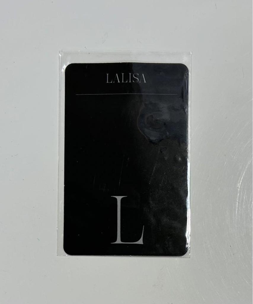 [USED] LISA FIRST SINGLE ALBUM LALISA Trading Card