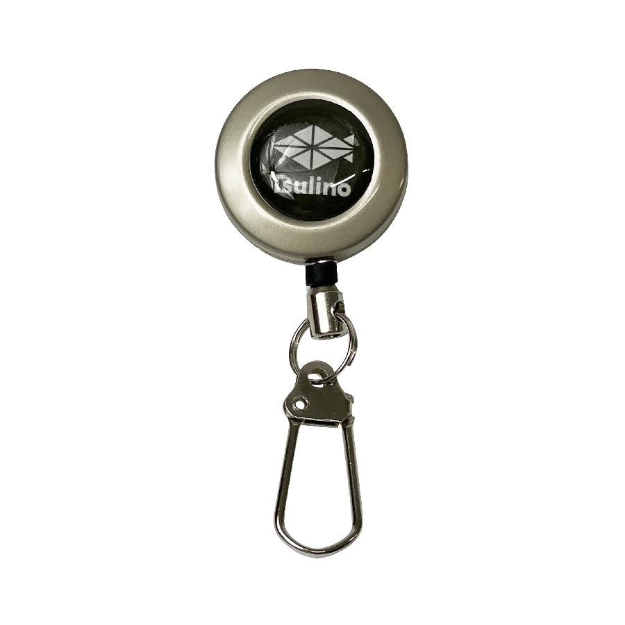 

Rotating Reel Silver x Khaki Pin-on