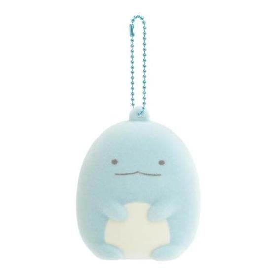 [San-X] AB40405 Sumikkogurashi Raccoon Manmaru Restaurant Funifuni Keychain Lizard
