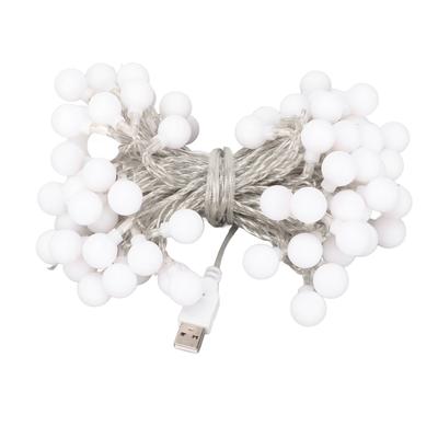 Ball String Light Waterproof USB Powered Colorful Decorative LED Lamp String for Christmas Party