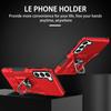For Samsung Galaxy S23+ Phone Case Ring Kickstand PC + TPU Shockproof Cover