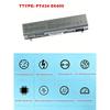 Laptop Battery For Dell Latitude E6400 E6410 ATG XFR E6500 E6510 For Precision M2400 M4400 M4500 M6400 M6500 PT434 KY477