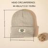 1pc Solid Color Unisex Beanie Hat,Versatile Outdoor Autumn and Winter Casual Warm Cap,Suitable for Winter Christmas,Sking