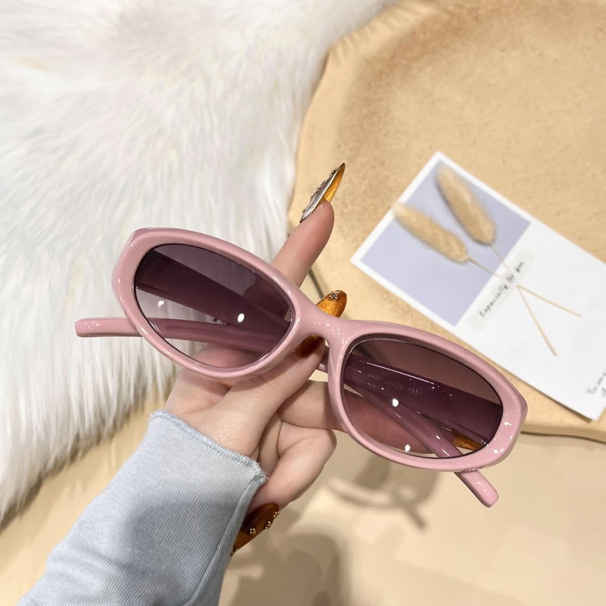 

European and American retro style unisex fashionable Y2K sunglasses trend versatile summer sun shading UV400 lightweight frame