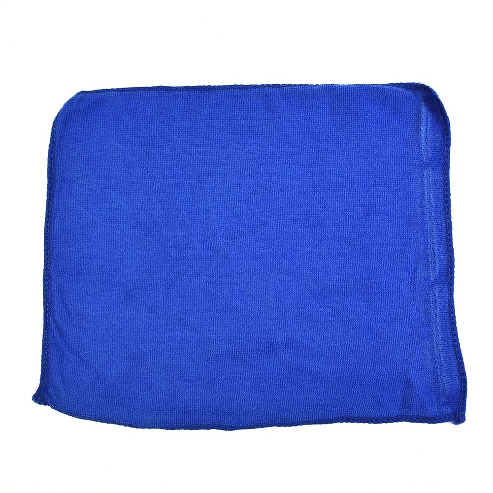 30*30CM Microfiber Towel Kitchen Wash Auto Car Home Cleaning Wash Clean Cloth Blue Automotive Care Cleaning Parts