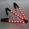 LED Light Horse Breastplate Collar Adjustable Visibility Tack Equestrian Safety Gear With 3 Lighting Modes For Riding Show