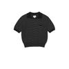 MARKM Women'S Striped Collar Knit (Miucc8054)