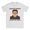 Dipshit Delightful Derek T Shirts Unisex Womens Cotton Vintage TShirt Round Neck Tees Short Sleeve Clothing 4XL 5XL 6XL