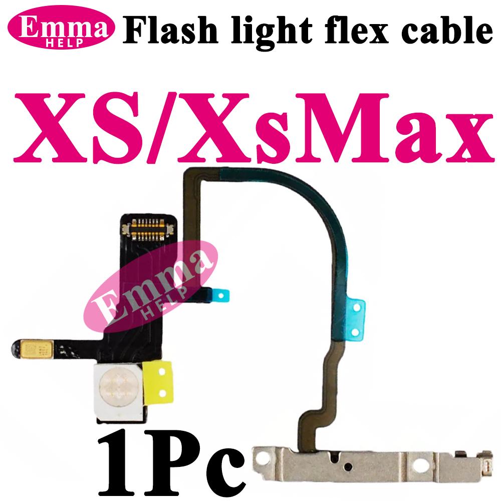 1pcs Distance Flash Flex Cable For iPhone 14 Pro Max 13 12 Mini 11 X XS Proximity LED Light Sensor Ambient Flashlight