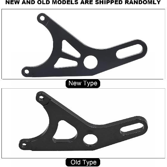 KIMISS Disc Brake Adapter Rear Brake Bracket Adapter CNC Aluminum Disc Brake Caliper Bracket Disc Brake Conversion for Motorcycle Electric Scooter