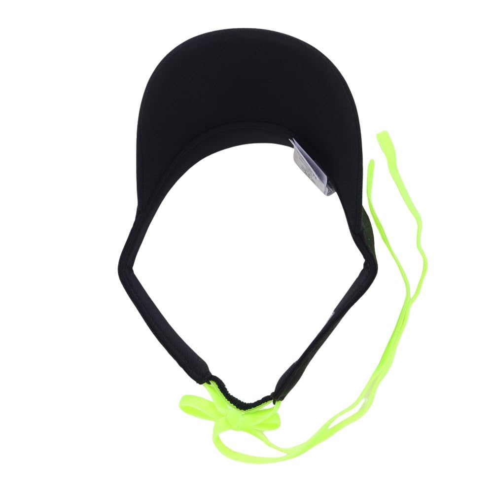 Adidas Golf Metal Logo Ribbon Visor Golf Black Women's Cap,