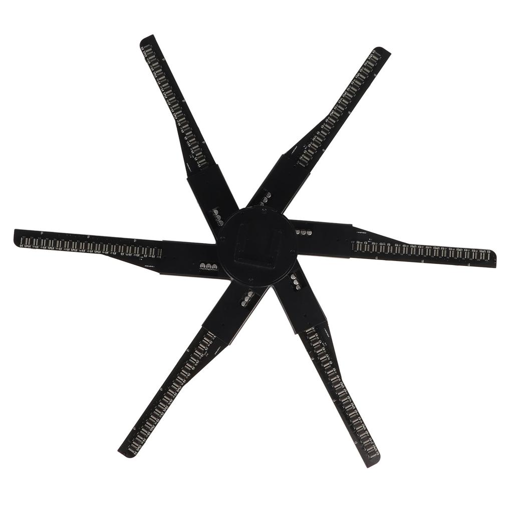 3D Hologram Fan Professional 4000x960 Resolution 6 Blades 960 Light Beads 23.6inch Hologram Fan