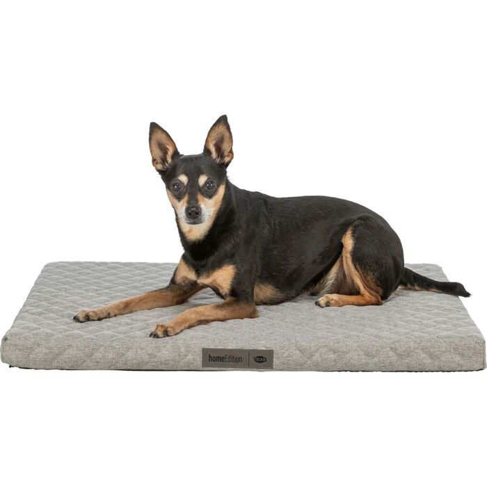 Matelas pour chien carré Trixie Vital Noah - Gris - 90×65 cm