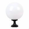 LED Globe Post Light Waterproof Acrylic Ball Weather Resistant Round Pillar Lamp for