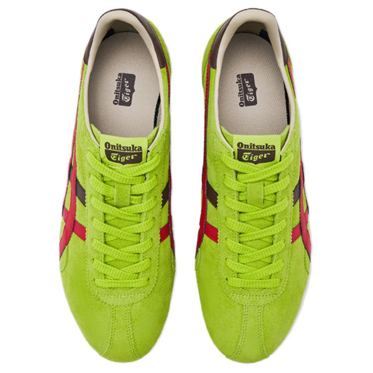 ONITSUKA TIGER Runspark Ретро Спортивные Прочные Низкие Кроссовки для Повседневной Носки Унисекс кроссовки Фиолетовый Красный 1183C338-300