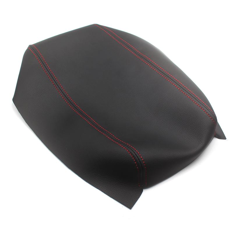 Car Interior Center Armrest Console Box Cover Microfiber Leather Sticker Trim For Toyota Prius 2004 2005 2006 2007 2008