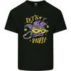 Mardi Gras Lets Party Mens Light Cotton T-Shirt Unisex T-Shirt