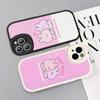 Cartoon Niedliche Asamimichaan Handyhülle Für IPhone 16 15 14 11 12 13 Pro Max Plus Rückseite Lederhülle