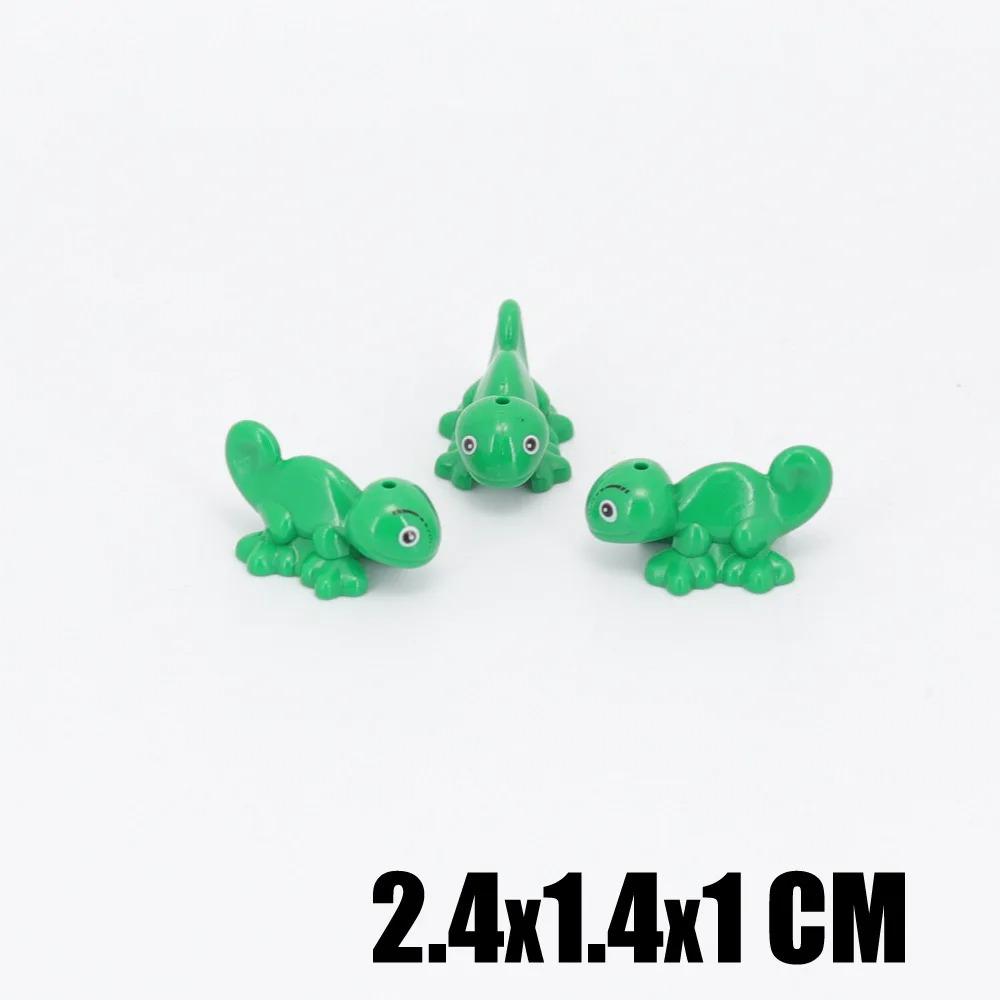 MOC City Animal Building Block Model Character Farm Accessories Goose Pig Dog Orangutan Cheetah Shark Zoo Brick Toy Gifts X014