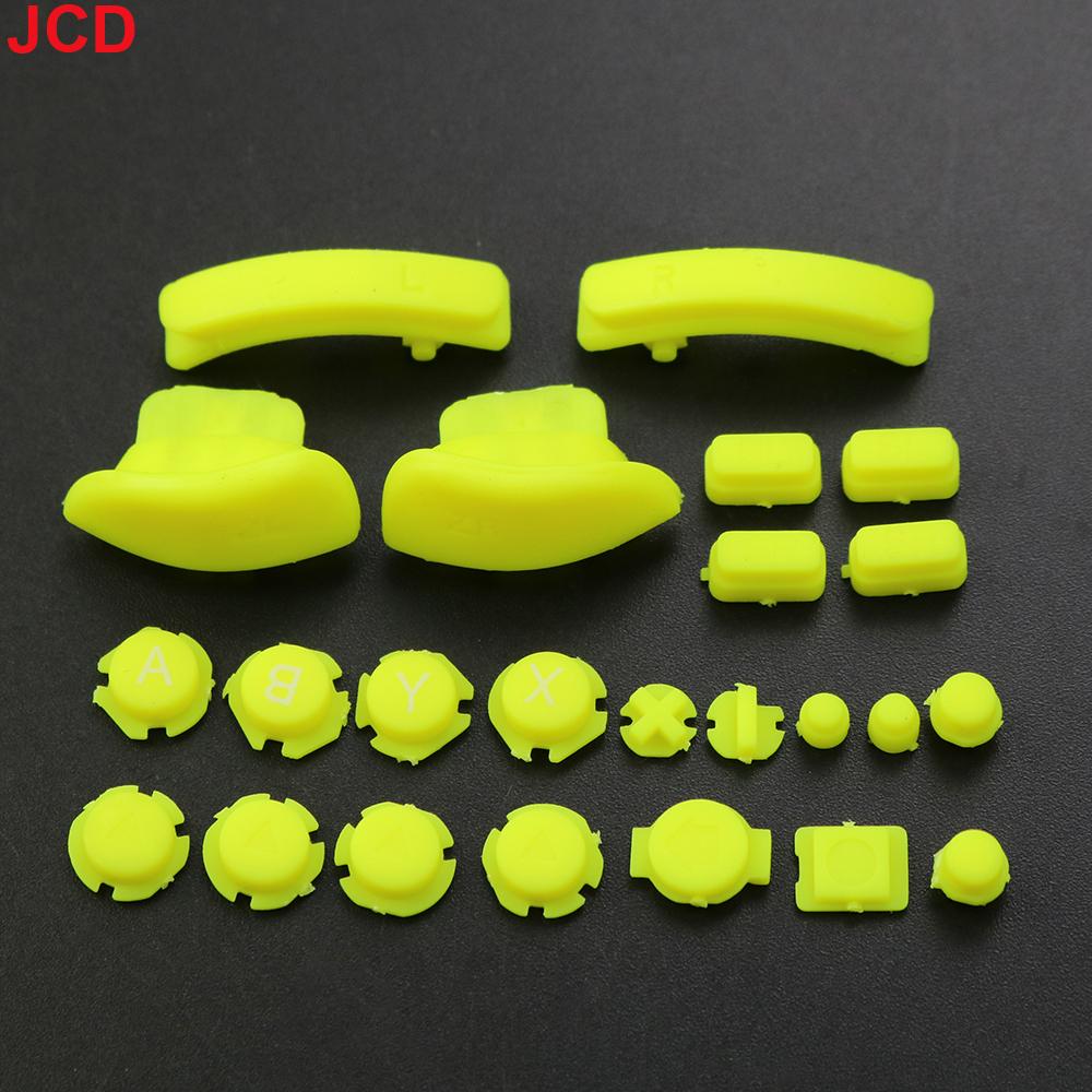 JCD 1Set Replacement ABXY Direction Keys SR SL L R ZR ZL Trigger Full Set Buttons For Switch NS NX Joy-Con