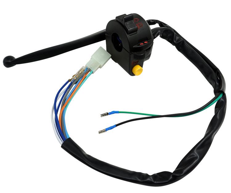 Motorcycle Parts JH70 JH90 Scooter Little Turtle Switch Handlebar Assembly With Handle